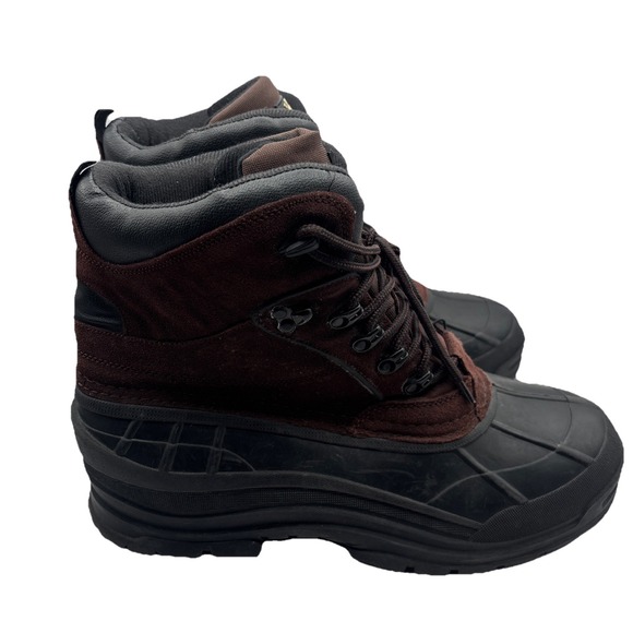 Men\'s Rugged Exposure Mammoth II  Winter Snow Boots Sz 12‎ Brown main image 6